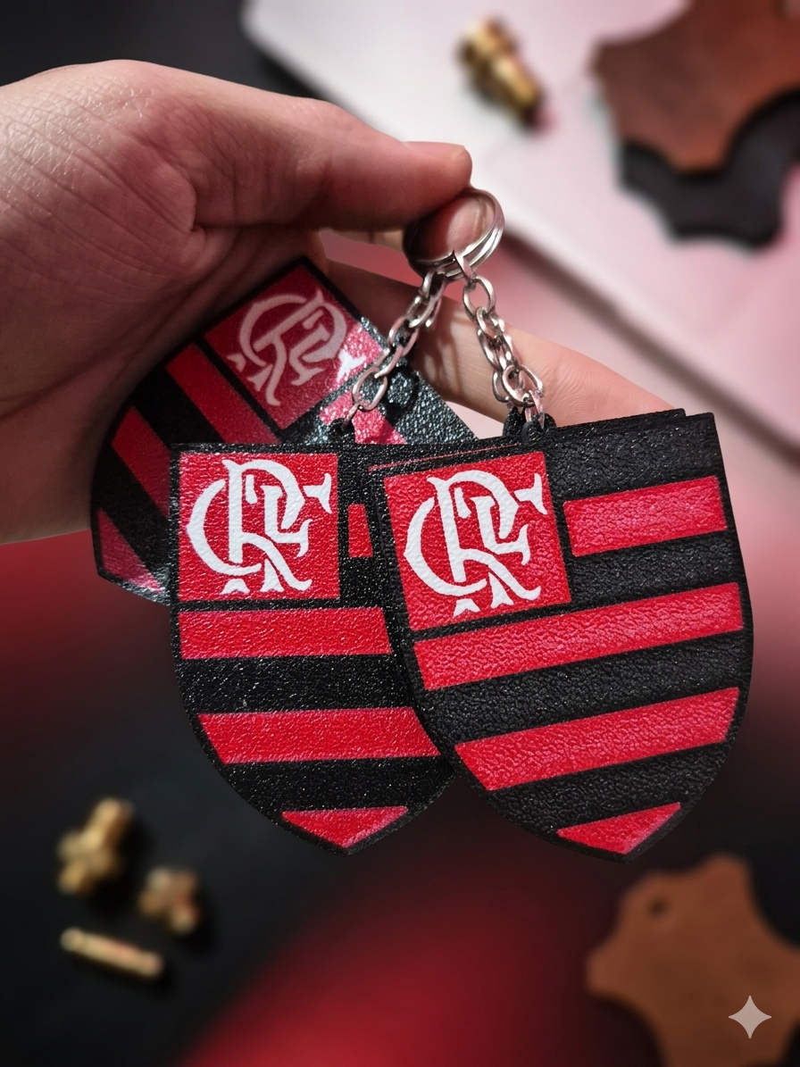 Chaveiro do Flamengo Oficial - Mostre Su...
