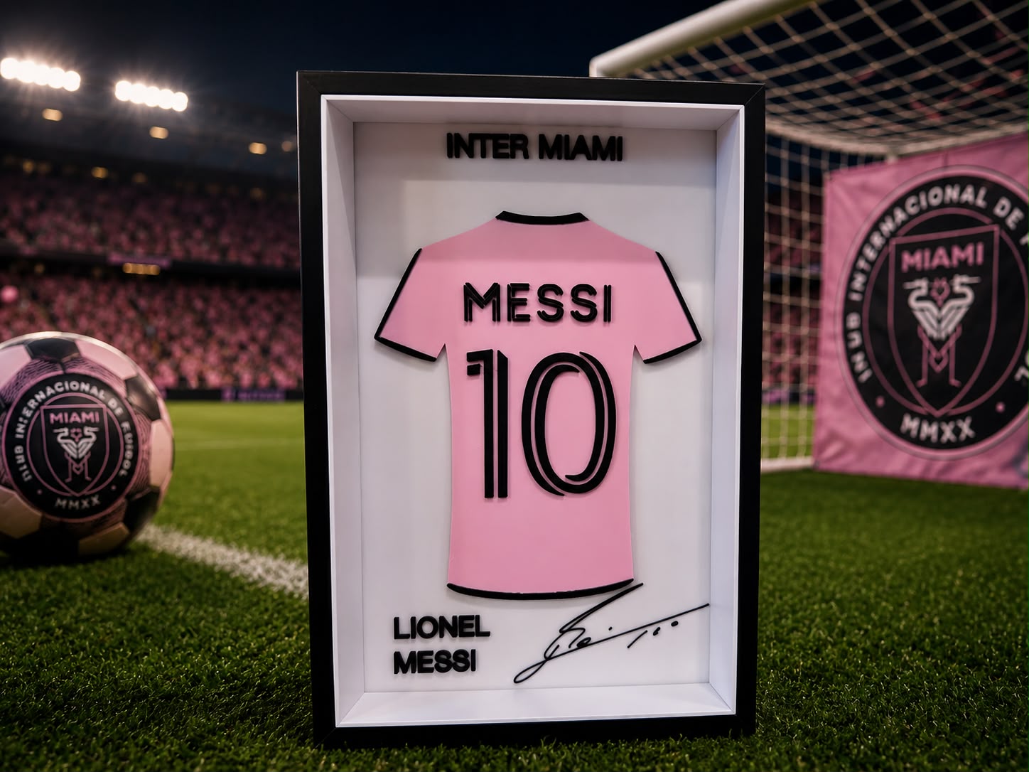 Moldura Camisa Messi Inter Miami - Item ...